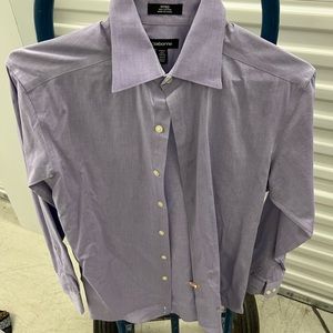 Claiborne Mens Fitted Dress Shirt